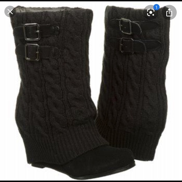 steve madden sweater boots